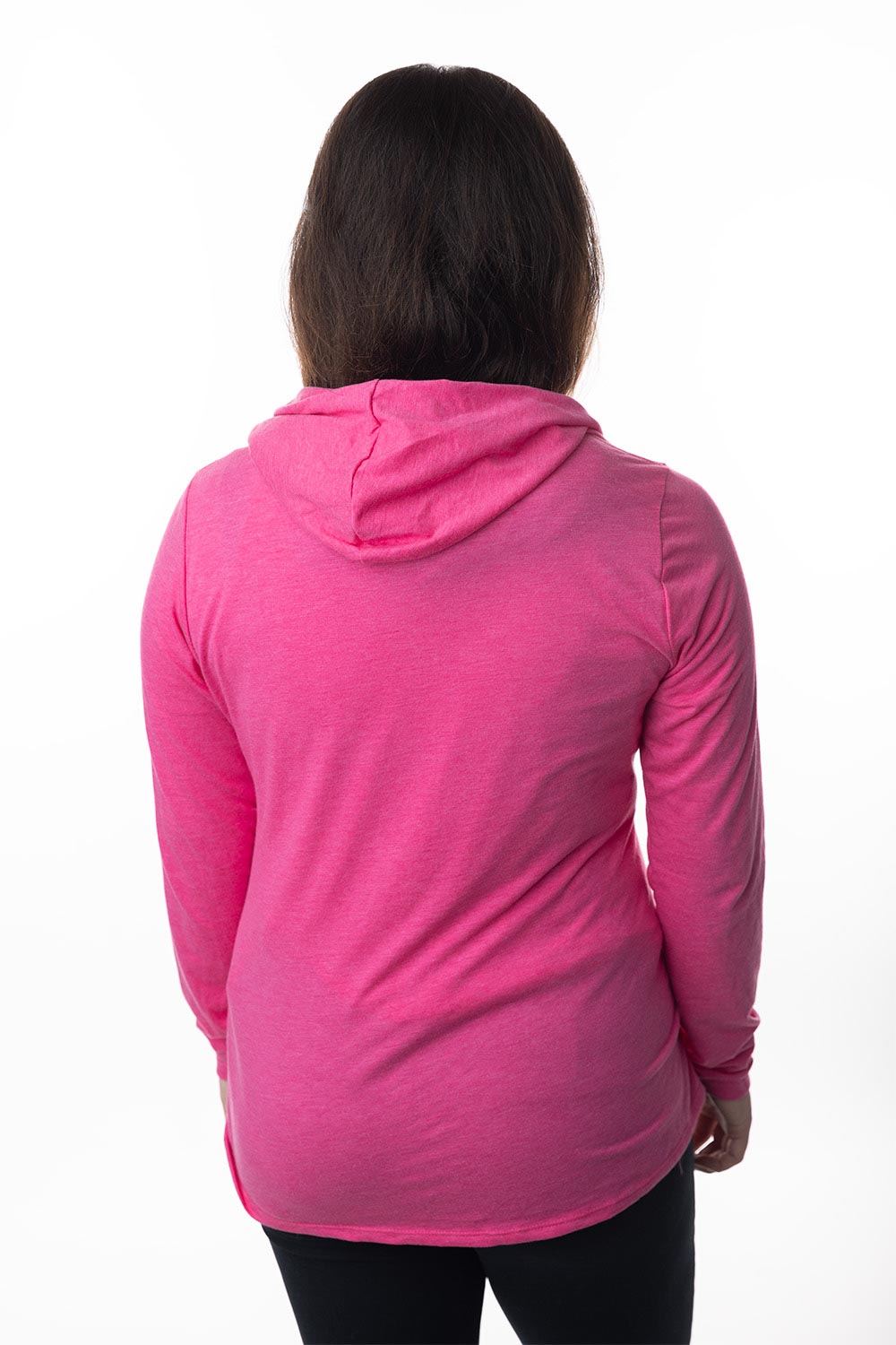 Shermie Women's Pink Lightweight Hoodie